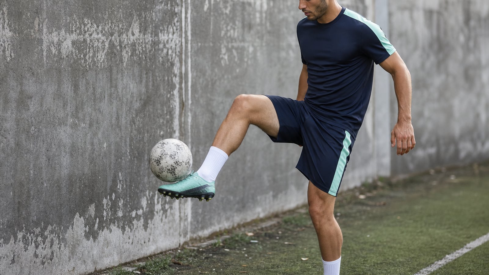 Voetballers en organisatie bereiden de planning van een toernooidag voor